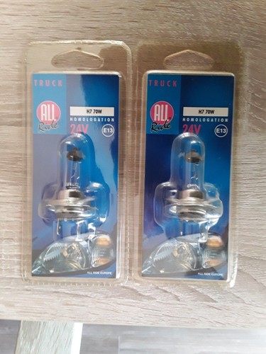 10-ER SET HALOGEN-LAMPE H7 24V/70W LEUCHTE LEUCHTMITTEL GLÜHLAMPEN - Bild 2 von 3