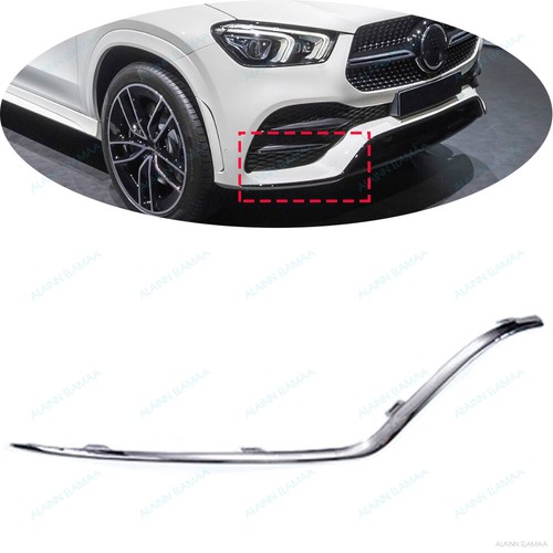 RH Front Bumper Molding Cover Trim For 2020-2022 Mercedes Benz W167 GLE 350 450 - Picture 1 of 6