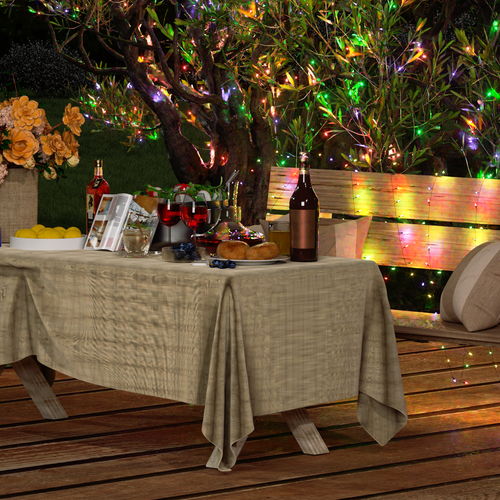 50 LED Battery Power String Lights Weatherproof Fairy Light 6 Hour Auto Shutdown - Picture 4 of 27