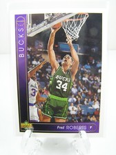 Upper Deck 1993-94 NBA Basketball Card #72 Fred Robets Milwaukee Bucks