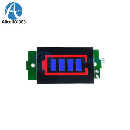 10X 1S/2S/3S/4S/5S/6S/8S Li-ion Battery Capacity Charge Level Indicator Module - Picture 12 of 14