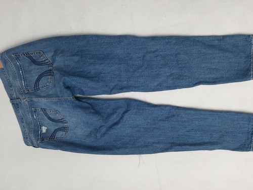 Hollister Women’s Size 7 Distressed Jeans Cropped Capris denim  - Picture 7 of 9