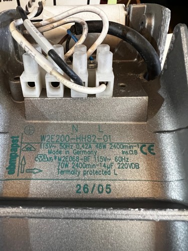 EBMPAPST W2E200-HH82-01 Axiallüfter 115V 48W Legierungsguss Metall Germany - Bild 3 von 9
