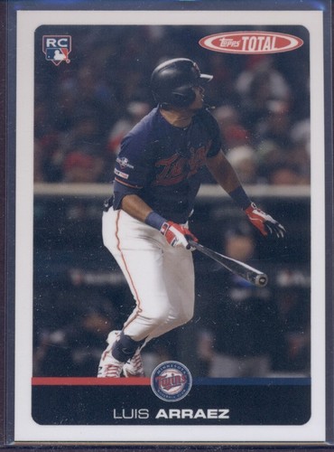 2019 TOPPS TOTAL LUIS ARRAEZ #829 ROOKIE CARD - Picture 1 of 2