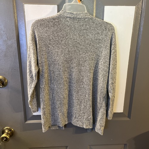 Rumi + Ryder The Feather Gray Open Cardigan Pockets Girls sz S 6-7 Long Sleeve N - Picture 5 of 7