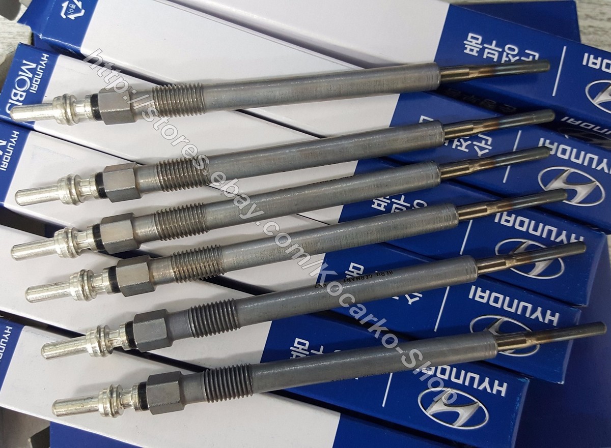 38-kt no HOYA　Glowbe Ignition Glow Plug 6PC Fits Hyundai Veracruz ix55 CRDi 3.0L