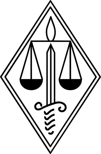 Calcomanía adhesiva de vinilo impresa para pared ventana 1 color escalas masónicas - Imagen 1 de 5