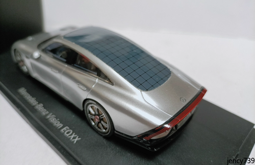 Modellino auto in resina OEM 1/43 Mercedes-Benz Vision EQXX Concept auto sportiva - Foto 5 di 6