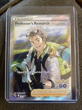Pokémon TCG Professor's Research Pokemon GO 078/078 Holo Rare