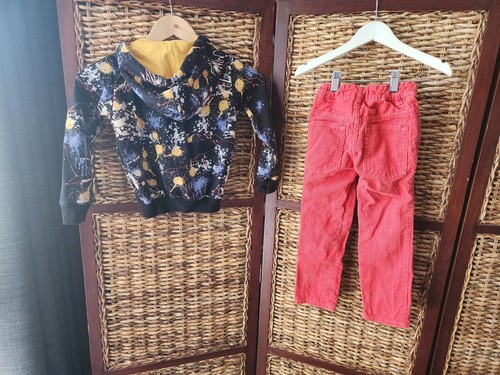 Mini Boden Pants & Rock Your Kid Hoody Youth Size 4 Years Girls - Picture 7 of 10