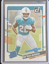 De'Von Achane - 2023 Panini Donruss Football - Rated Rookie #365