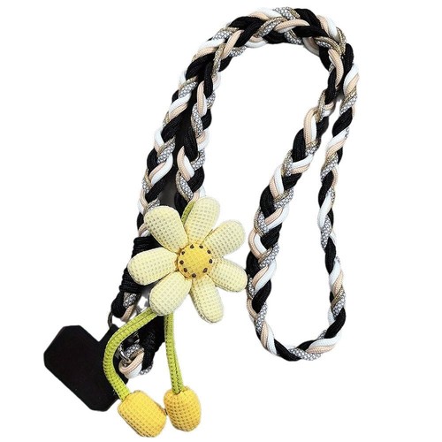 Anti-Lost Mobile Phone Straps Handmade Weaving Crossbody Phone Strap - Photo 4 sur 15