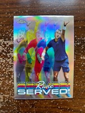 Holger Rune, Served! #SER-HR - 2024 Topps Chrome Tennis