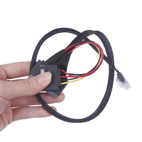 1PC PCIe 4.0 SlimSAS 4i SFF-8654 To U. 2 U.3 SFF-8639 SSD Connection Cab-mx - Photo 6/10