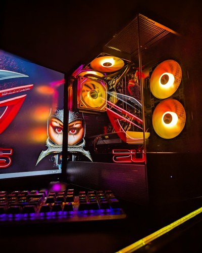 INTEL CORE I7 8700k 6 CORE 5GHz / 8GB RTX 3070 GRAPHICS / AI GAMING PC