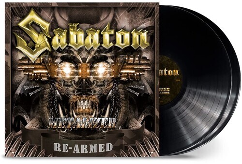 Sabaton - Metalizer Re-Armed - Черная [Новая виниловая пластинка] обложка для пластинки с откидным верхом