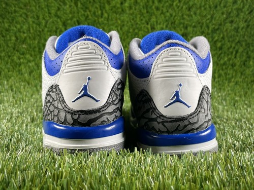 🔥Nike Air Jordan Retro III 3 TD Racer Blue Infant Toddler 832033-145 | Gr. 10c - Bild 7 von 12