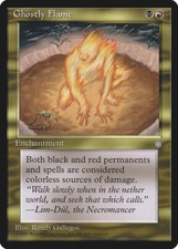 MTG Ghostly Flame  - Ice Age #292