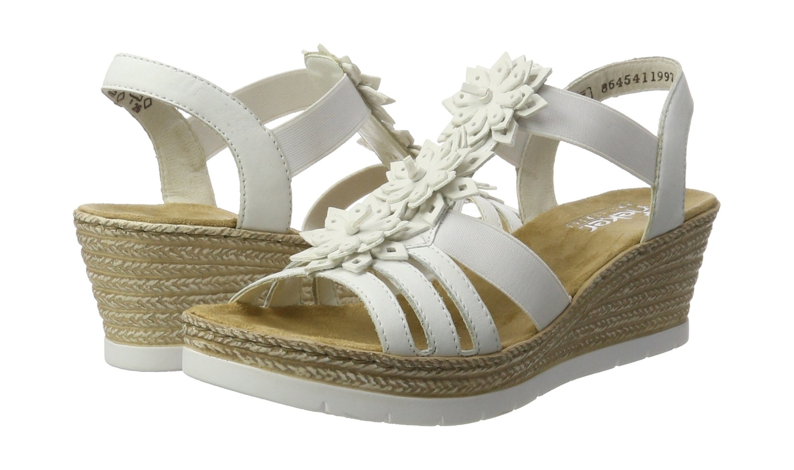 Rieker Da Donna Donna Da 61949 Punta Chiusa Sandali Rosa (Weiss/bianco) 6 UK b94285 Rieker Da Donna Donna Da 61949 Punta Chiusa Sandali Rosa (Weiss/bianco) 6 UK b94285
