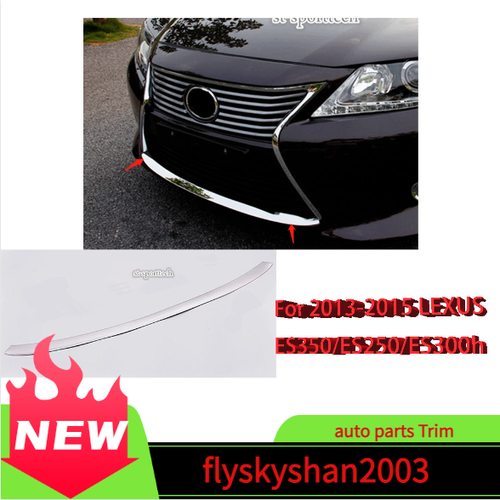 For 2013-2015 LEXUS ES350/ES250/ES300h Steel Front Bumper Down Cecorative Trim