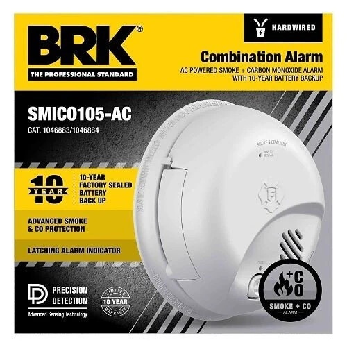 BRK SMICO105-AC Verbindbarer Ionen Rauch & CO Alarm (1046884) - Bild 5 von 5