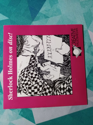 Sherlock Holmes on disc! DOS MAC cdrom windows pc complete cib free shipping - Picture 2 of 12