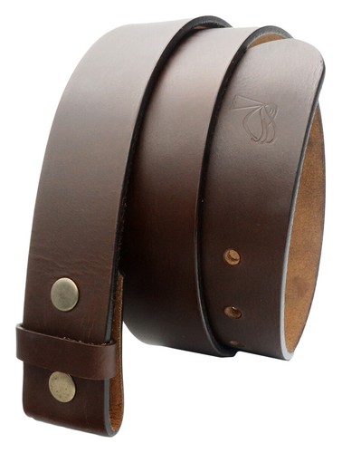 Cinturón a presión QHA para hombre correa de cuero de repuesto de grano superior completo para jeans Q52038 - Imagen 16 de 18
