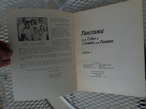Vintage Book 1973 Tribes of Columbia & Panama 1ST ED Native History Culture - Picture 2 of 8
