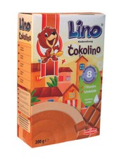 Lino "Cokolino" Getreidemilchbrei 200 g Getreidebrei Schokolade Milchmahlzeit