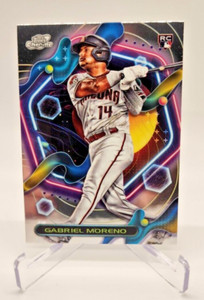 Gabriel Moreno 2023 Topps Cosmic Chrome Baseball #14 Arizona Diamondbacks Rookie