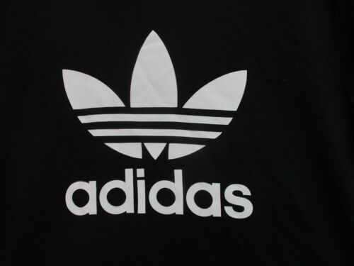 Chemise Adidas petit adulte noir décontracté logo évasé t-shirt graphique stretch homme S - Photo 3/9