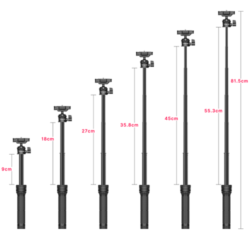 Ulanzi MT-34 2 in 1 Multi-functional Extendable Tripod for Smartphone DSLR Cam - Picture 4 of 18