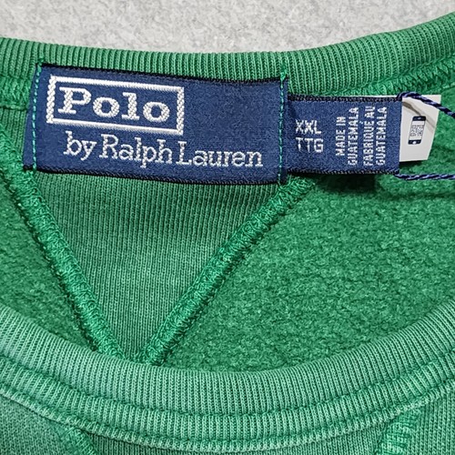 Polo Ralph Lauren VTG Preppy P-Wing New York University Pullover Sweatshirt 2XL - Picture 3 of 13