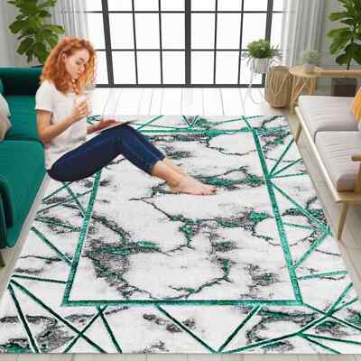Extra Großflächenteppich Flur Läufer Wohnzimmer Schlafzimmer Teppich Küche Fußmatte