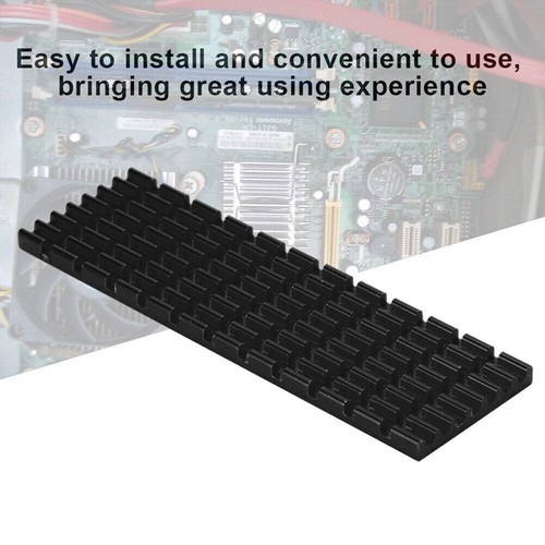 PCIE M.2 SSD 2280 Heat Sink Cooler Radiator Cooling Fin for Desktop Laptop - Afbeelding 1 van 13