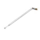 Metal Full-channel AM FM Radio Telescopic Antenna 63cm Length 4 SectionsBD.WG