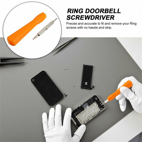 2 IN 1 T6+T15 Ring Doorbell Replacement Security Screws and Screwdriver Kit - Picture 10 of 12