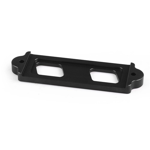 Battery Tie Down Bracket Hold Kit&J Hook For Civic Acura Integra RSX Black - Picture 4 of 6