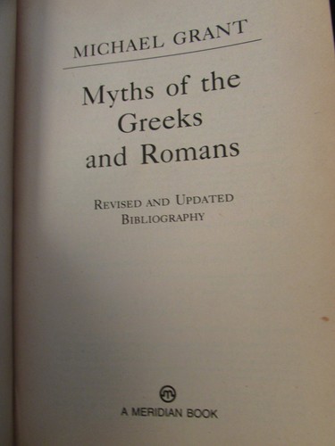 Mythology Lot 2: Edith Hamilton Mythology; Myths of the Greeks & Romans - Picture 9 of 13