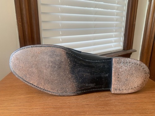 ZAPATOS MOCASINES CORDOBESES ALDEN X BROOKS BROTHERS 10.5D SIN FORRO CONCHA NEGRA 10.5 D - Imagen 22 de 24