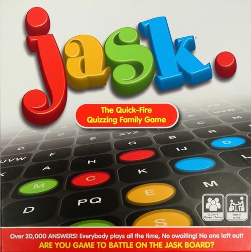 NEW: JASK - The Quick Fire Family Quizzing Game by SJD Games (8yrs+) ~ SEALED - Picture 1 of 6
