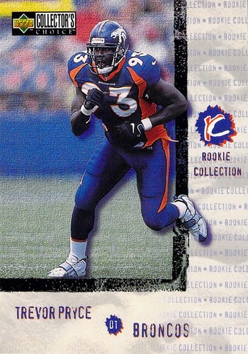 Trevor Pryce RC 1997 Upper Deck Collector's Rookie Collection Card #317 / DN-18 - Imagen 1 de 2