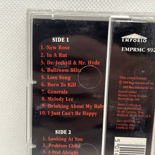 THE DAMNED – Noise The Best Of The Damned Live Cassette UK 1995 Captain Sensible - Picture 3 of 7