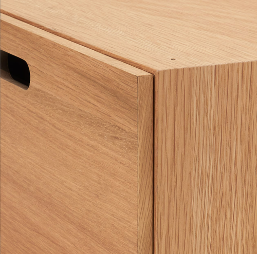 MUJIRUSHI Wood Storage Drawer 14.5 X 7.3 X 11 in Oak Box Storage Furniture - Picture 2 of 6