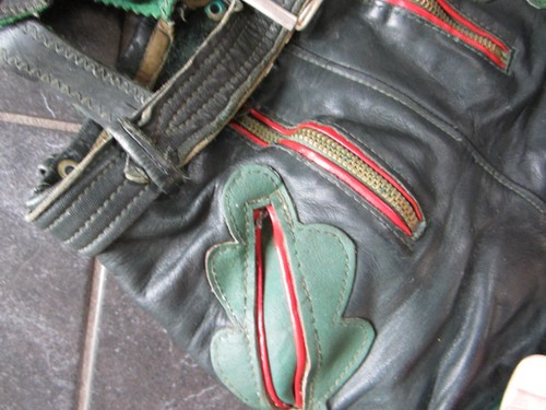 Vintage Authentic Full Leather LEDERHOSEN Trachten Child Sized 4?Bavaria Austria - Picture 7 of 11
