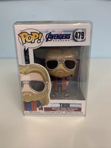 Funko Pop! Marvel Avengers Endgame Casual Thor #479 Bobble-Head W/ Protector