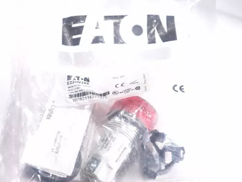 EATON CUTLER HAMMER E22HV2X8 RED INDICATING LIGHT UNIT 120V - 4 AVAILABLE