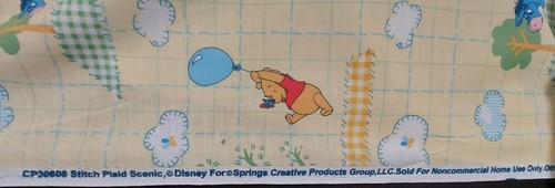 WINNIE THE POOH & FRIENDS COTTON FABRIC By SPRINGS CREATIVE PRODUCTS GROUP - Picture 5 of 7