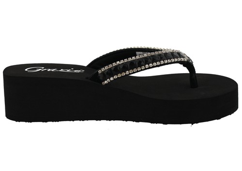 SANDALIAS DE CUÑA GRAZIE LARK PARA MUJER - Imagen 2 de 5