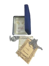 Arnex Incabloc 17 Jewels France Locket Pocket Watch Necklace(b)